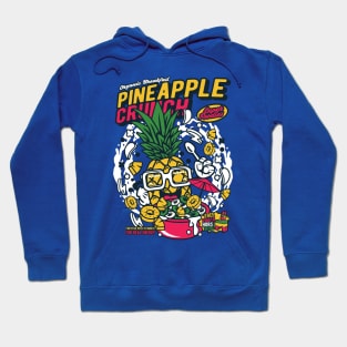 Retro Cereal Box Pineapple Crunch // Junk Food Nostalgia // Cereal Lover Hoodie